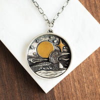 Loon Hand Carved Necklace