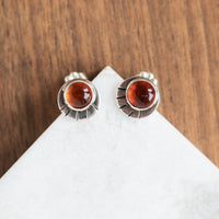Amber Stud Earrings