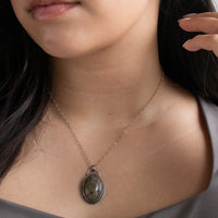 Petoskey Large Oval Necklace