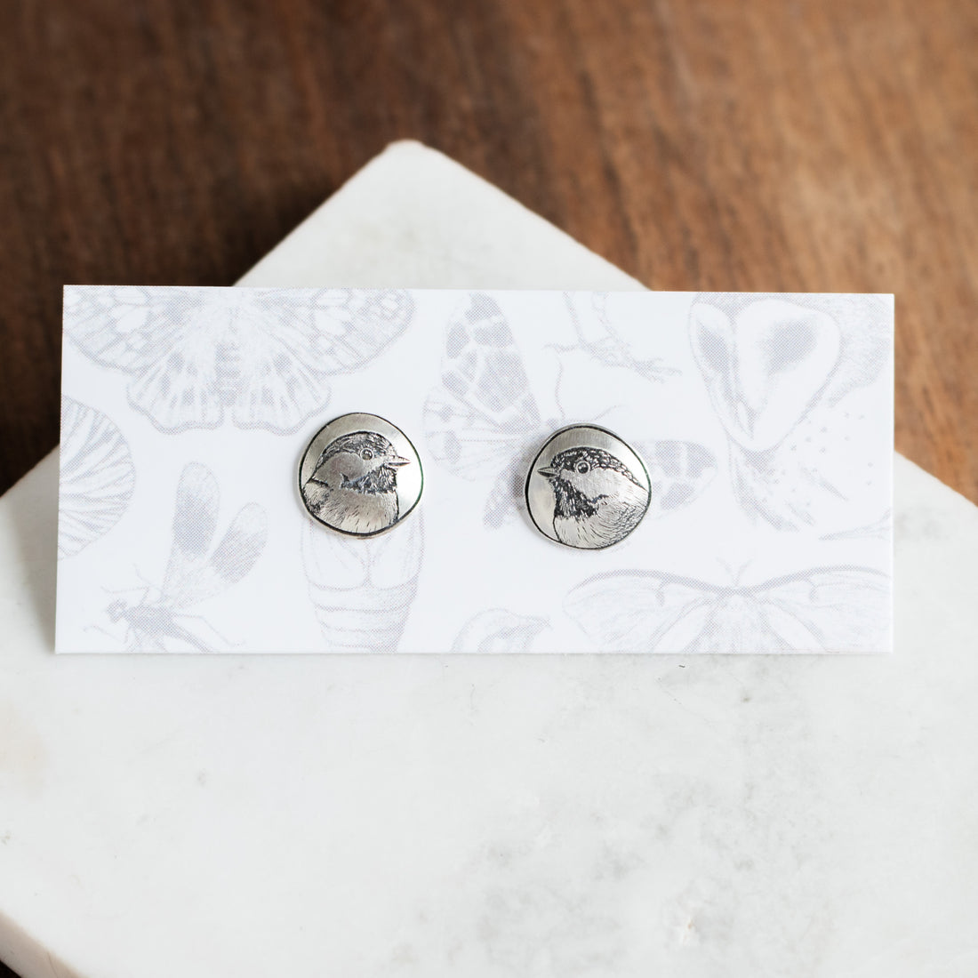 Chickadee Stud Earrings