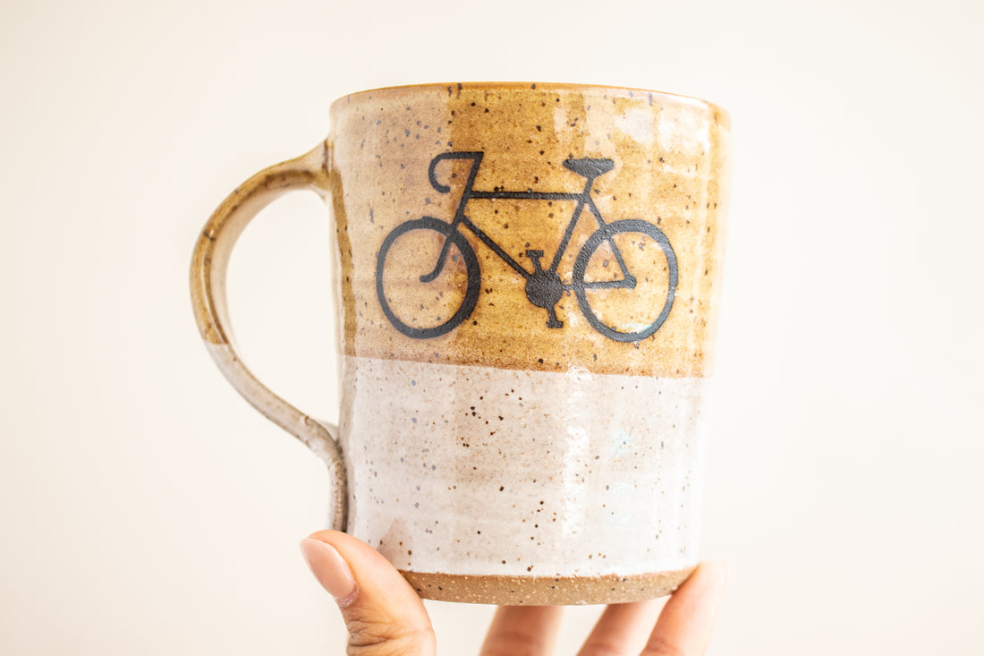 Bicycle Mug | Tan