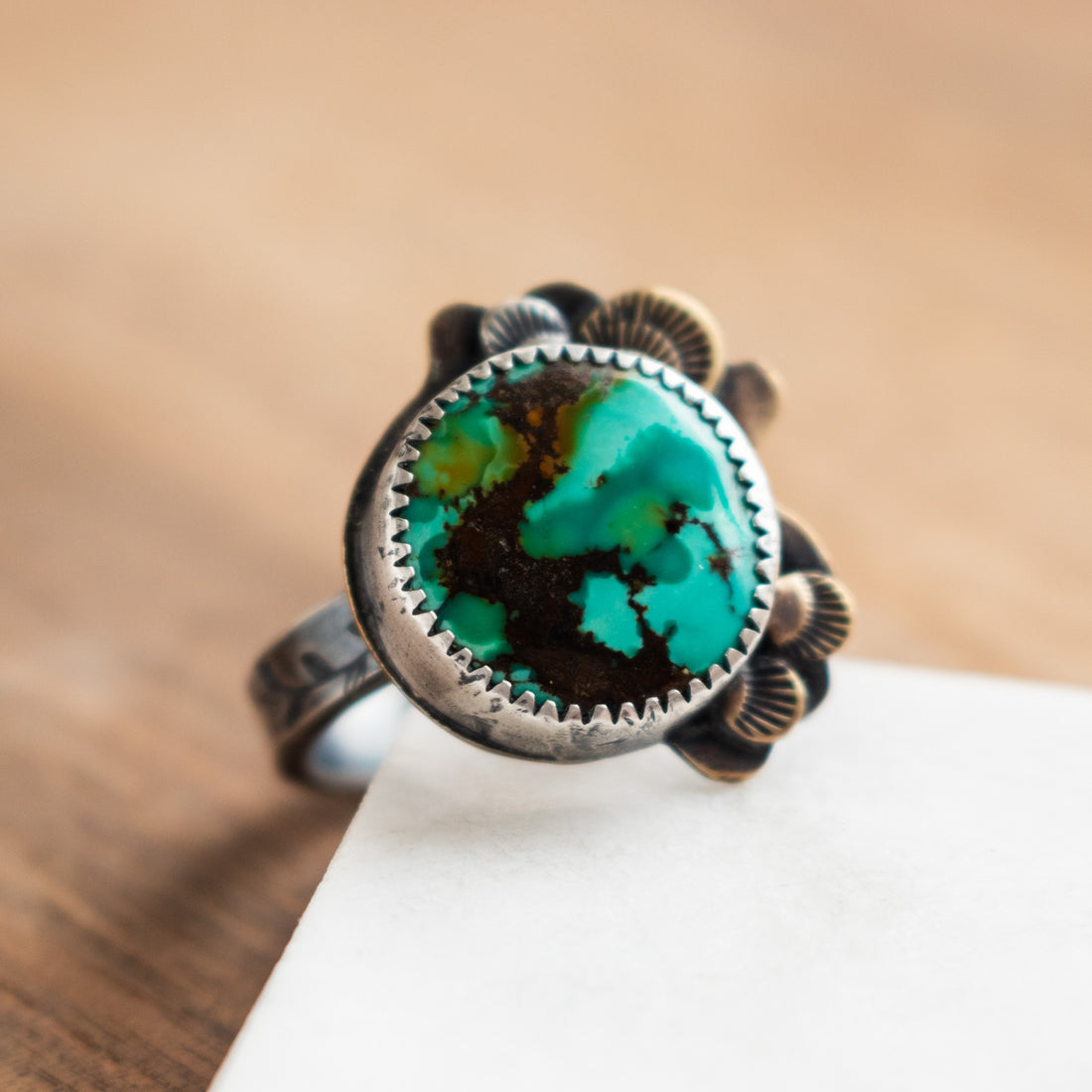 Size 8.25 | Turquoise Forest Ring