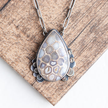 Fossil Coral Necklace