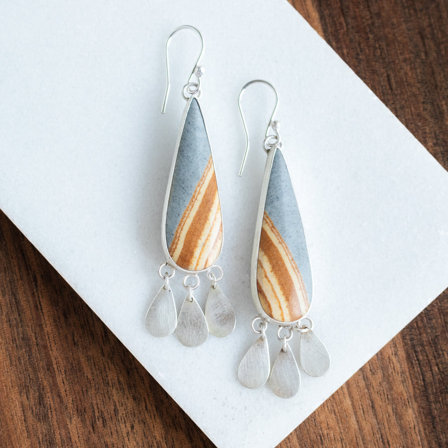 Landscape Jasper Earrings
