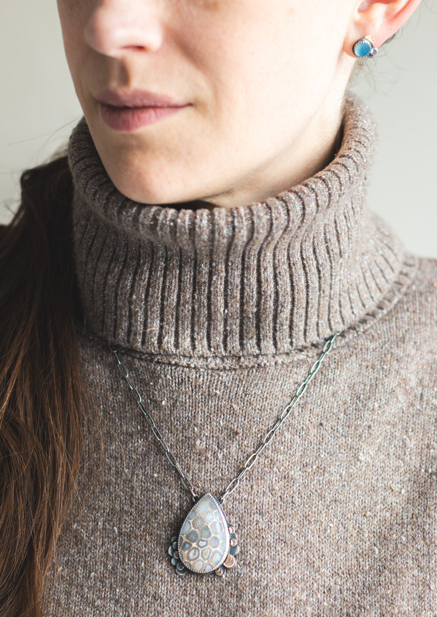 Fossil Coral Necklace