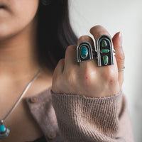 8.75 Turquoise Portal Ring