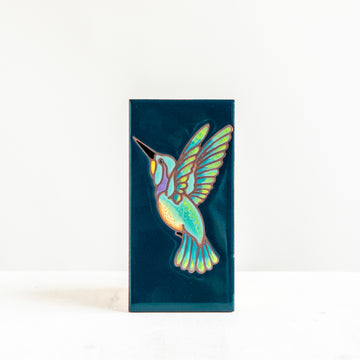 3x6 Hummingbird - Dark Turquoise
