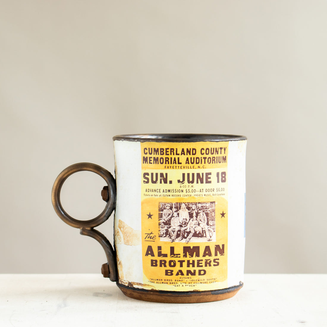 Allman Brothers Concert Poster Mug