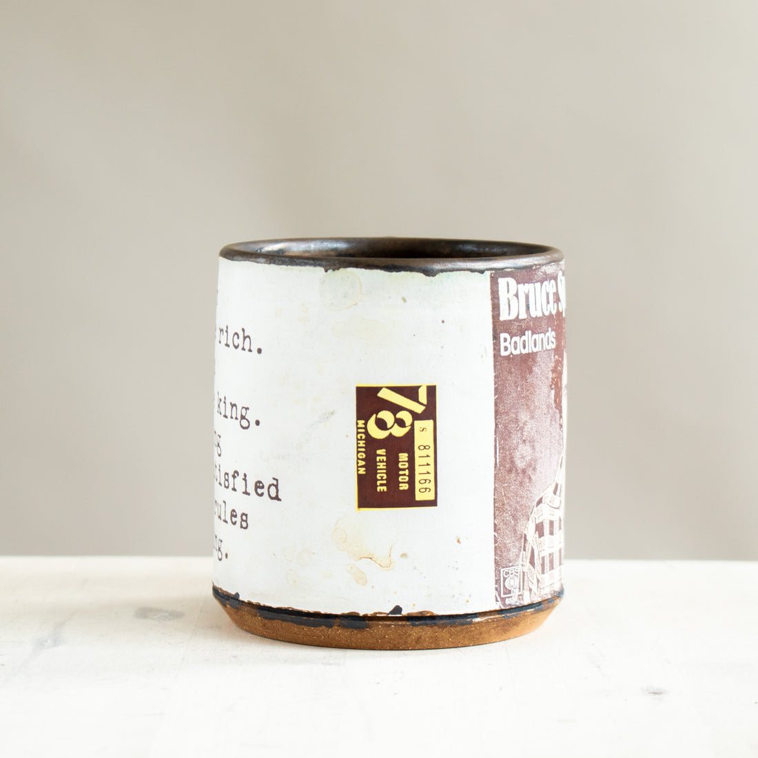 Bruce Springsteen Badlands Mug
