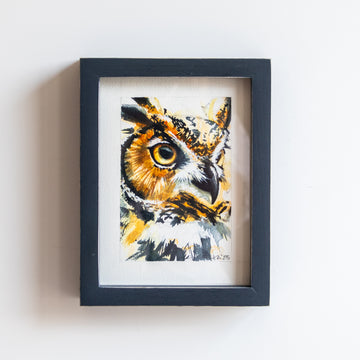 Great Horned Owl no.2 | 7x9