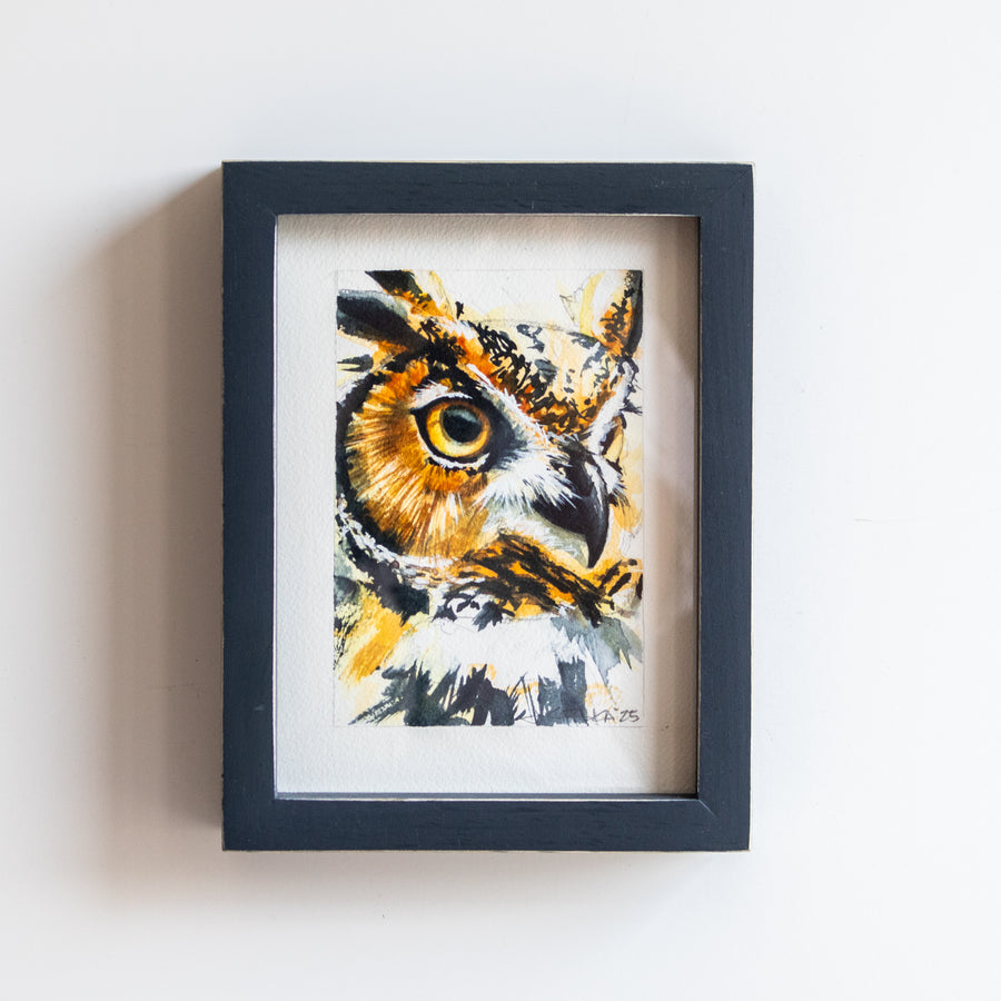Great Horned Owl no.2 | 7x9