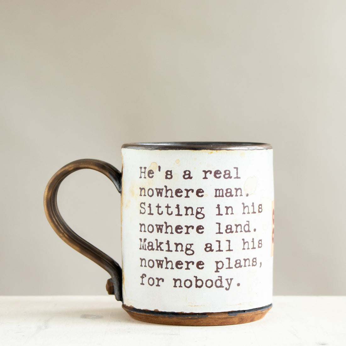 Beatles Nowhere Man Mug