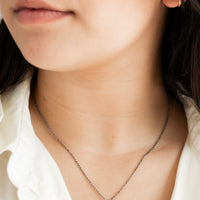 Royston Turquoise Teardrop w/ Pebble Necklace