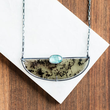 Mica & Kyanite Necklace