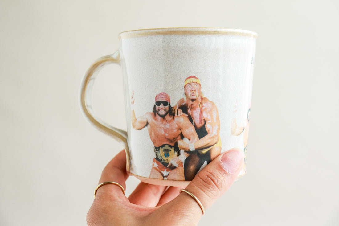 Hey Brother Wrestling Mug