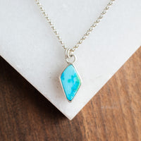 Royston Turquoise Small Pendant Necklace
