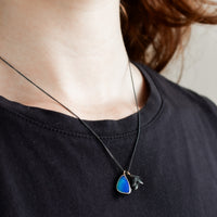 Australian Opal Succulent Charm Necklace