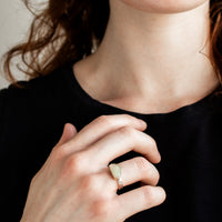 Size 6.5 | Ethiopian Opal 18k Gold Ring