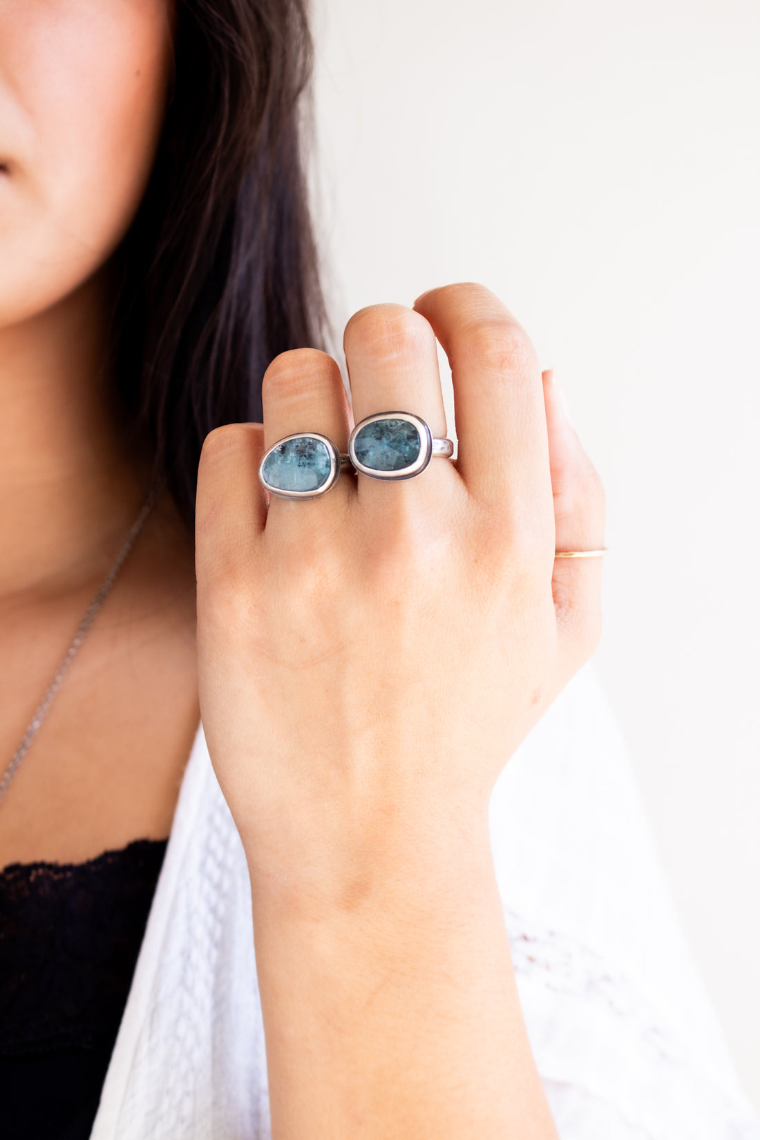 Size 8 | Blue Kyanite Ring