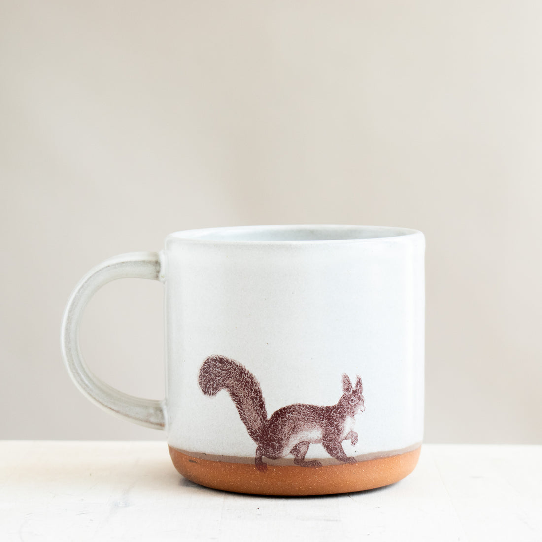 Squirrel Mug | Cream
