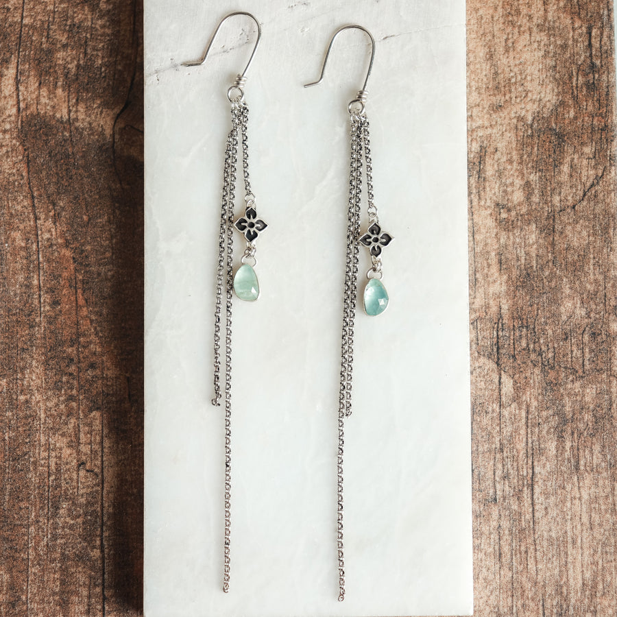 Aquamarine Shoulder Dusters Meraki no.3