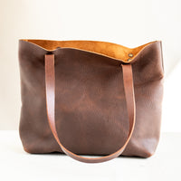 Leather Wool Short Tote | Grey Arroyo