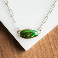 Sonoran Gold Turquoise Choker Necklace