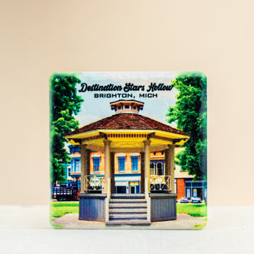 Stars Hollow Gazebo Gilmore Girls Coaster