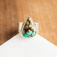 Size 9 | Royston Turquoise Teardrop Ring