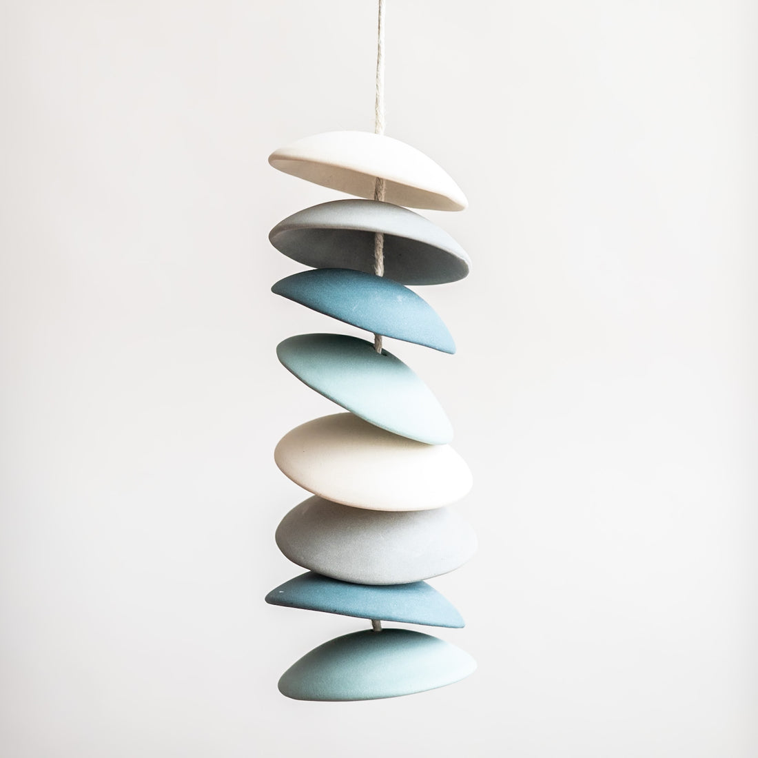 Blue Ceramic Chime | 8 Discs