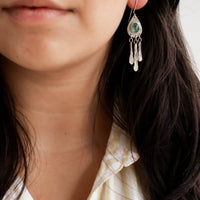 Kyanite Icicle Drip Small Earrings