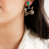Sonoran Turquoise Bloom Earrings