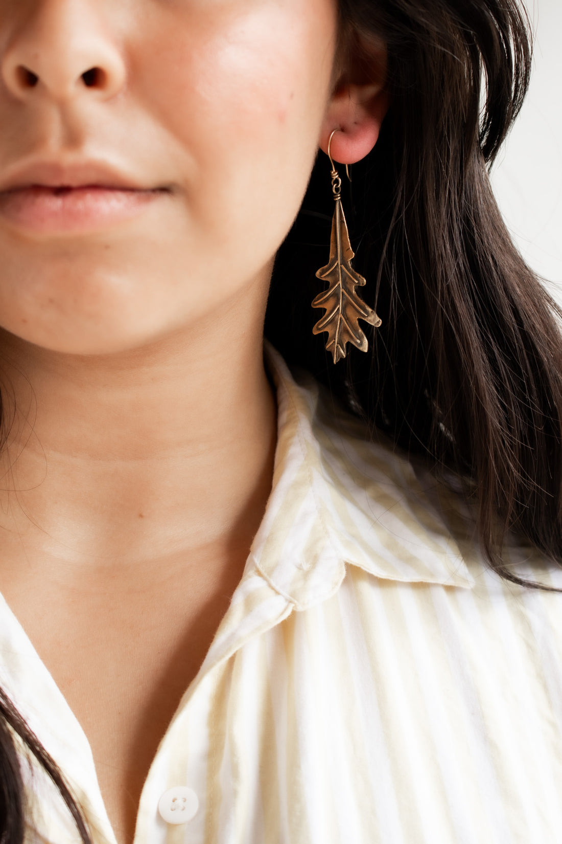 Oak Leaf Earrings no.2