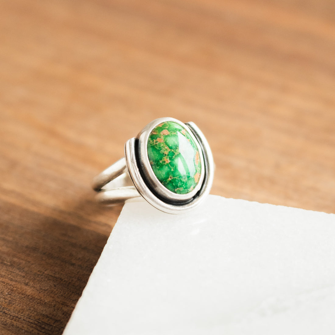 Size 8 | Catalina Turquoise Oval Ring