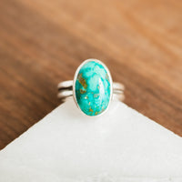 Size 7.25 | Sonoran Turquoise Oval Ring