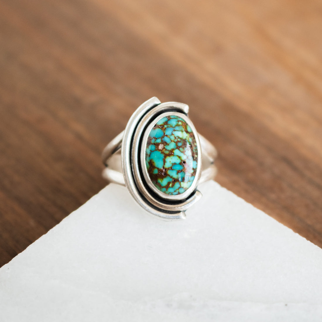 Size 9 | Catalina Turquoise Oval Ring
