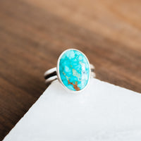 Size 6.25 | Sonoran Turquoise Oval Ring