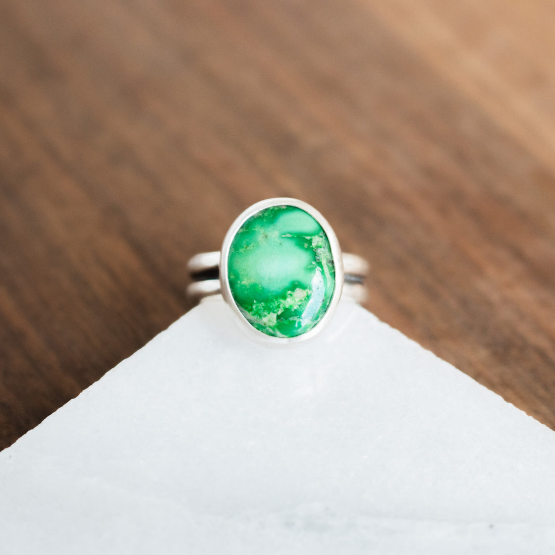 Size 6.75 | Emerald Valley Turquoise Oval Ring