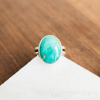 Size 6.5 | Emerald Valley Turquoise Oval Ring