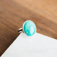 Size 6.5 | Emerald Valley Turquoise Oval Ring