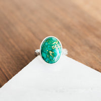 Size 8 | Emerald Valley Turquoise Ring