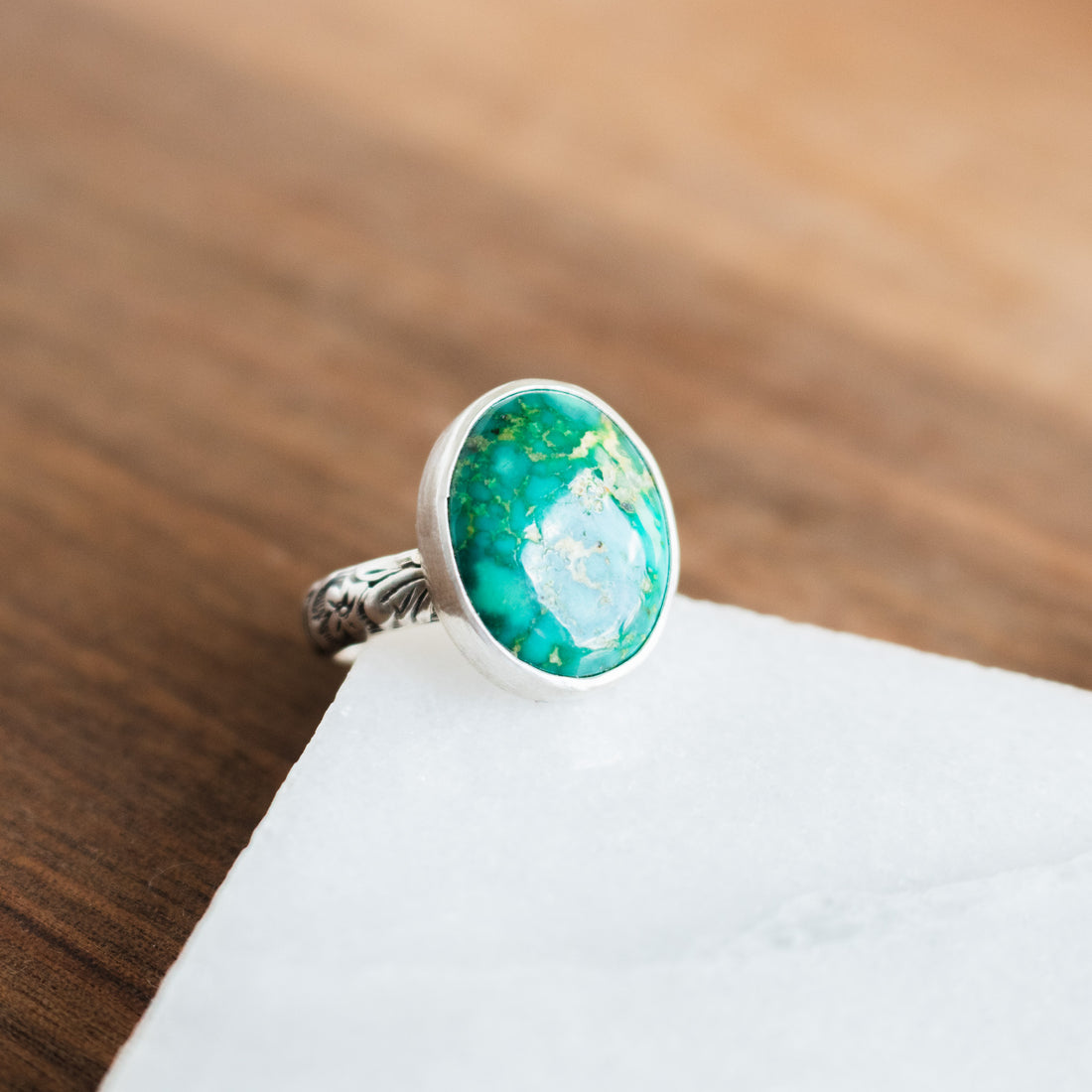 Size 8 | Emerald Valley Turquoise Ring