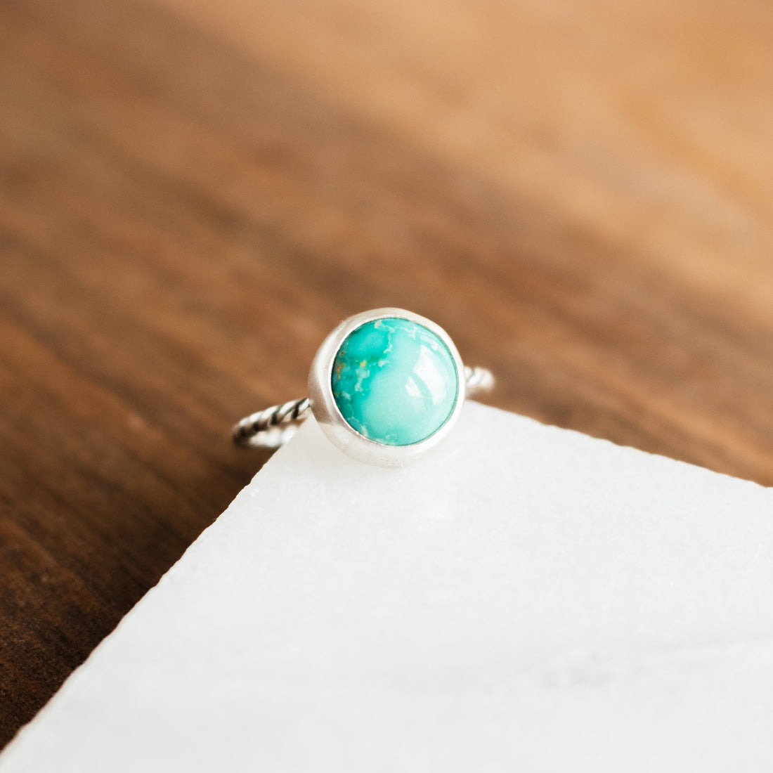 Size 6.25 | Emerald Valley Turquoise Round Ring