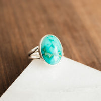 Size 9.5 | Sonoran Turquoise Oval Ring