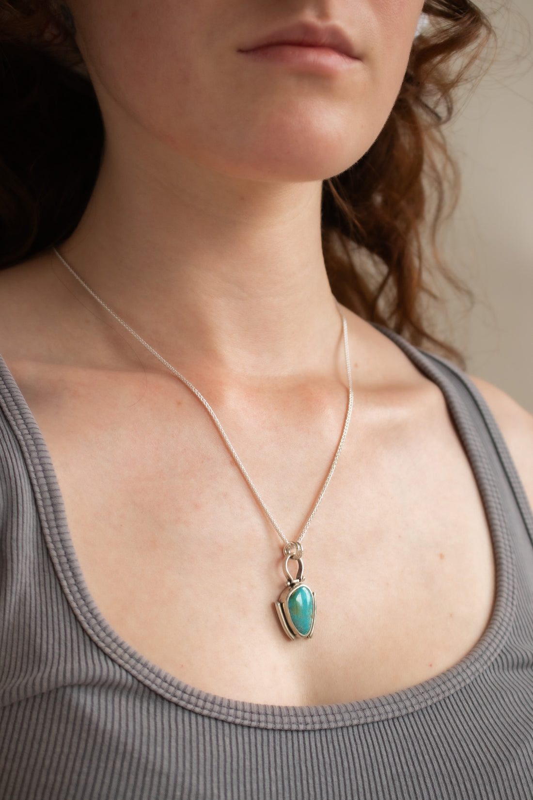 Thunderbird Turquoise Necklace