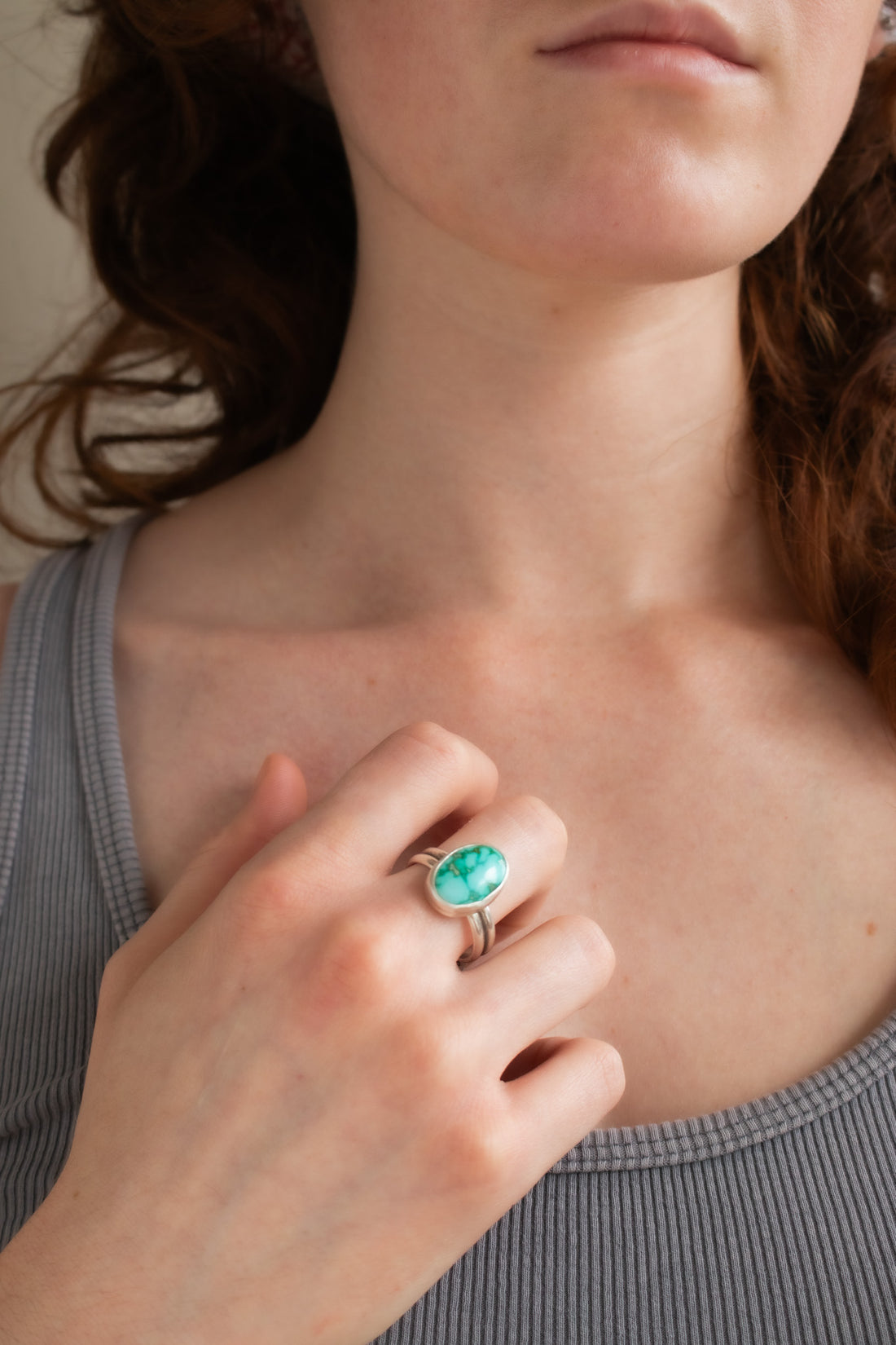 Size 10.25 | Sonoran Turquoise Oval Ring