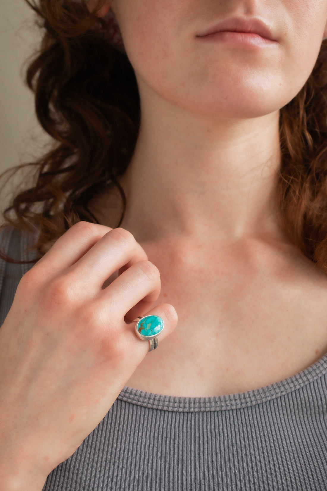 Size 6.25 | Sonoran Turquoise Oval Ring