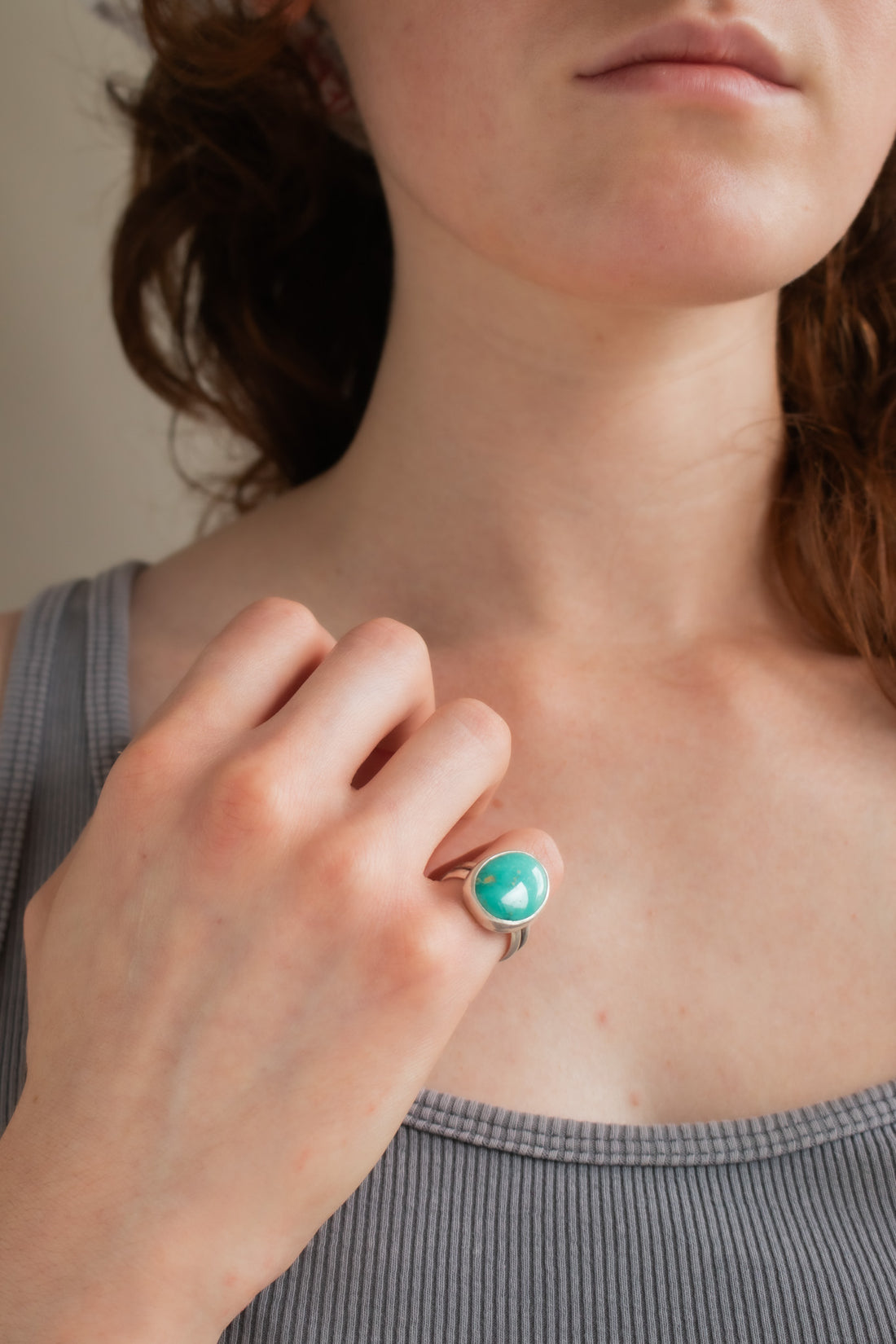 Size 6.5 | Emerald Valley Turquoise Oval Ring