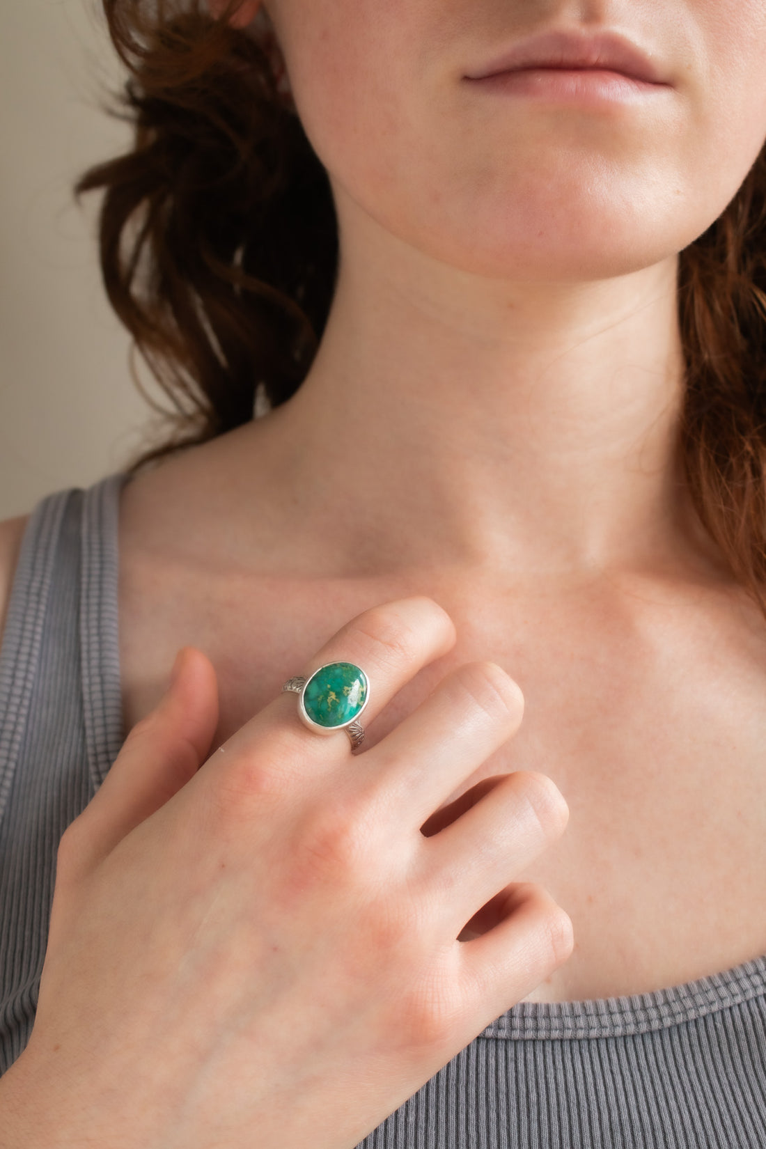 Size 8 | Emerald Valley Turquoise Ring