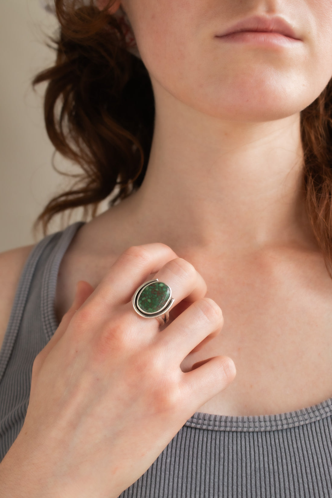 Size 9.25 | Catalina Turquoise Oval Ring